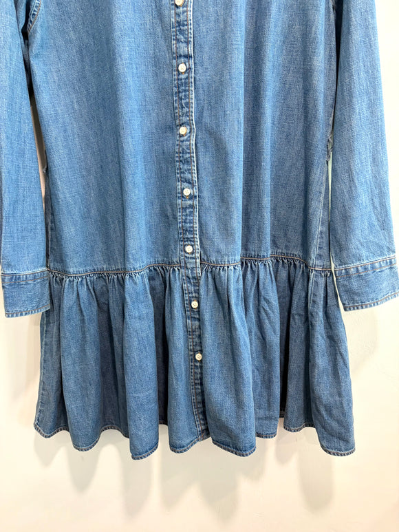 Button Down Jean Dress