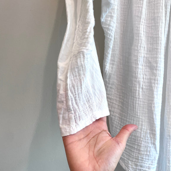 High Low Hem Cotton Top