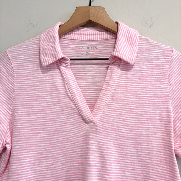 Striped Cuff Polo
