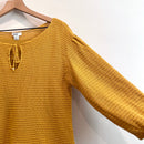 Ribbed Knit Balloon Sleeve Sweater-4
