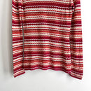Striped Turtleneck Knit Sweater-4