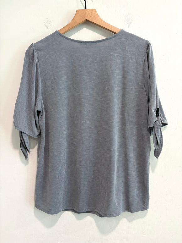 Bow Sleeve Top