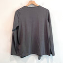 Open Front Sweatshirt Cardigan-8