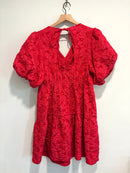 Jacquard Tiered Dress-7
