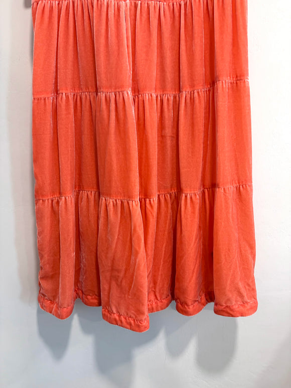 Velvet Tiered Dress