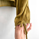 Lace Up V-Neck Top-6