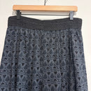 Geometric Midi Skirt-9