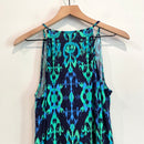 Patterned Stretch Shift Dress-11