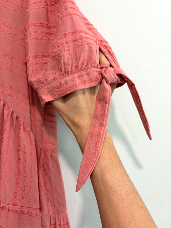 Bow Sleeve Dress