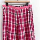 Plaid Flannel Pajama Set-10