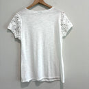 Short Sleeve Lace Tee-8