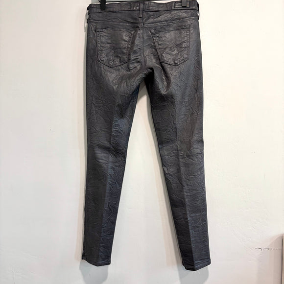 Coated Super Skinny Jeans