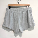 Drawstring Waist Sweat Shorts-5
