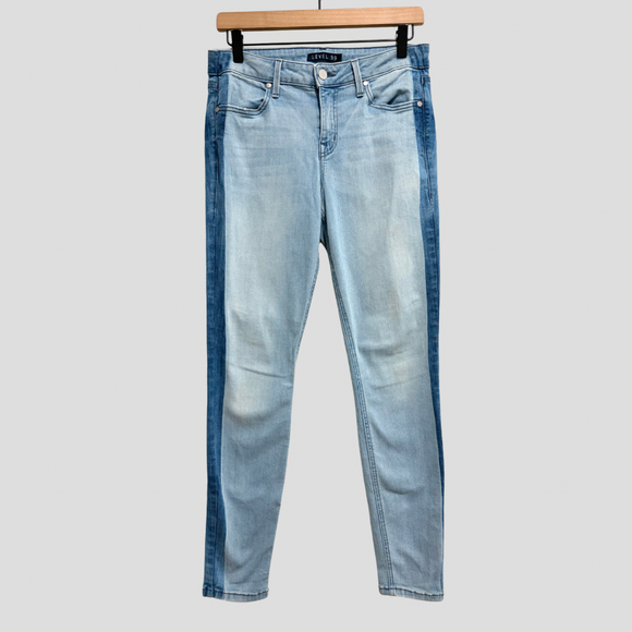 Two Tone Skinny Jeans