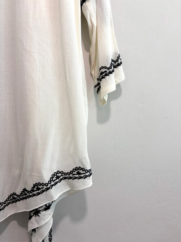 Embroidered Cardigan