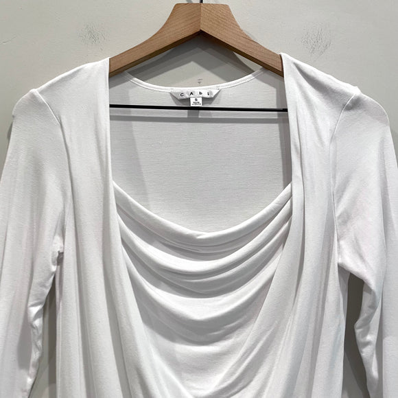 Draped Neck Top