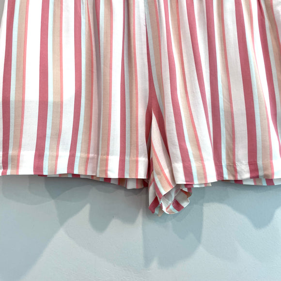 Striped Pull On Shorts