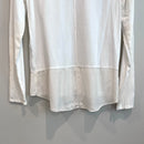 Silk Trim Long Sleeve Top-8