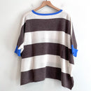 Striped Oversized Cashmere Sweater-10