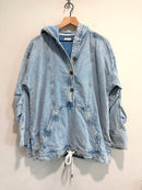 Jean Hooded Pullover-2