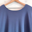 Lace Up Back Peplum Top-3