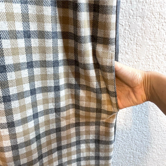 Plaid Shift Dress