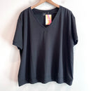 V-Neck Soft Terry Lounge Top-2