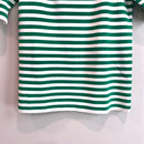 Striped Knit Stretch Sweater-4