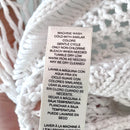 Open Knit Short Sleeve Sweater-8
