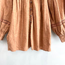 Crochet Inset Button Down Top-4