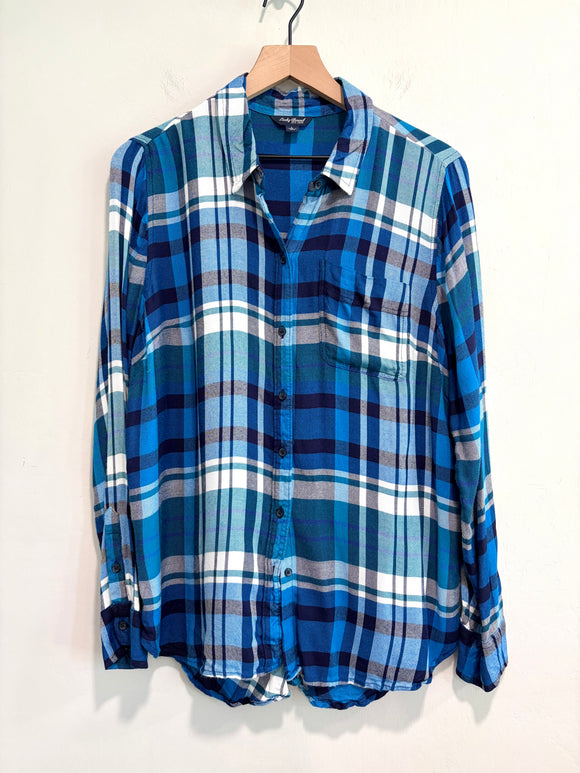 Flannel Button Down Top