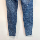 Bleach Splatter Skinny Jeans-8