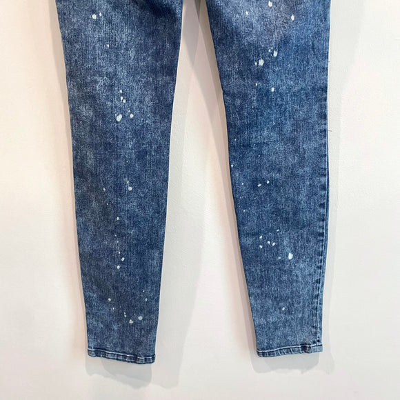 Bleach Splatter Skinny Jeans