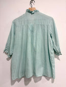 Ruffle Pleated Top-9