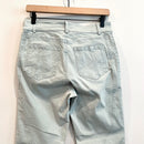 Slim Button Ankle Pants-8