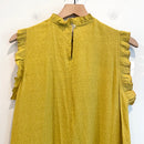 Sleeveless Ruffle Trim Dress-9