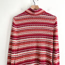 Striped Turtleneck Knit Sweater-7