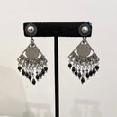 Beaded Black Jewelry Set-7