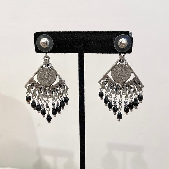Beaded Black Jewelry Set