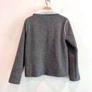 Fuzzy Soft Lined Sweatshirt Jacket-10