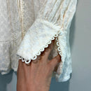 Eyelet Loop Trim Top-8