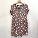 Floral Leopard Sleep Dress-3