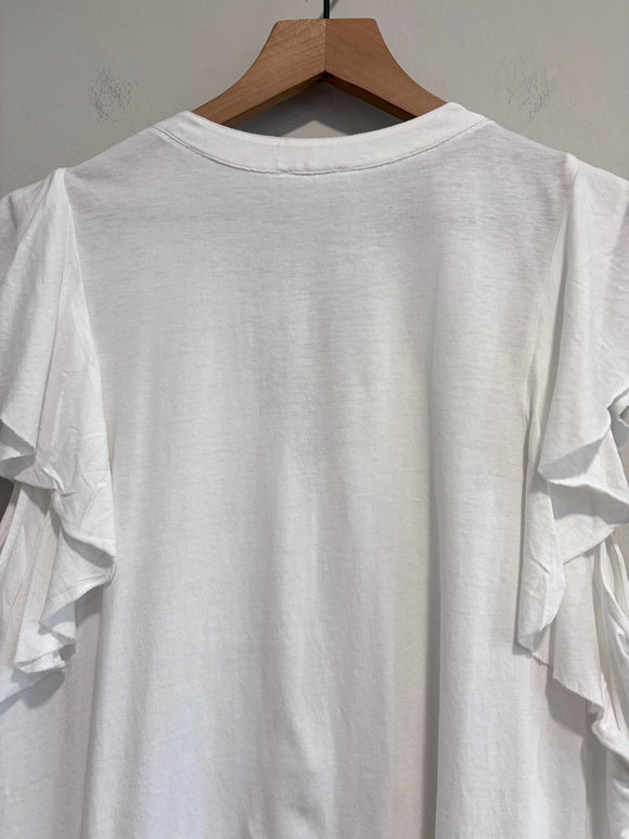 Ruffle Pleated Top