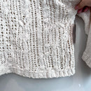 Cold Shoulder Open Knit Chunky Sweater-6