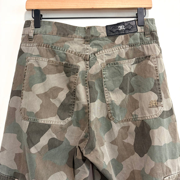 Cargo Camo Wide Leg Pants