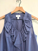 Ruffle V-Neck Top-3