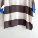 Striped Oversized Cashmere Sweater-12