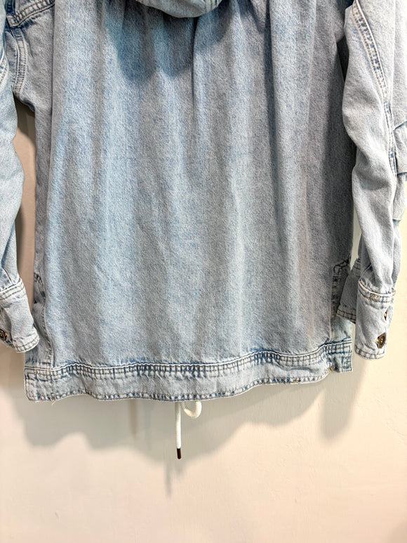 Jean Hooded Pullover
