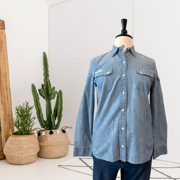 Chambray Button Down Shirt