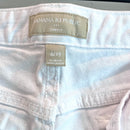 Cuff Hem Capri Jeans-5